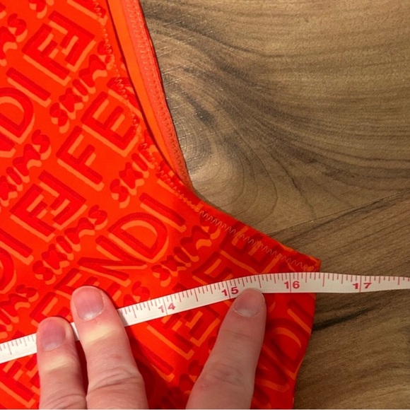 FENDI x SKIMS Sleeveless Mid-Thigh Bodysuit - Picture 9 of 12